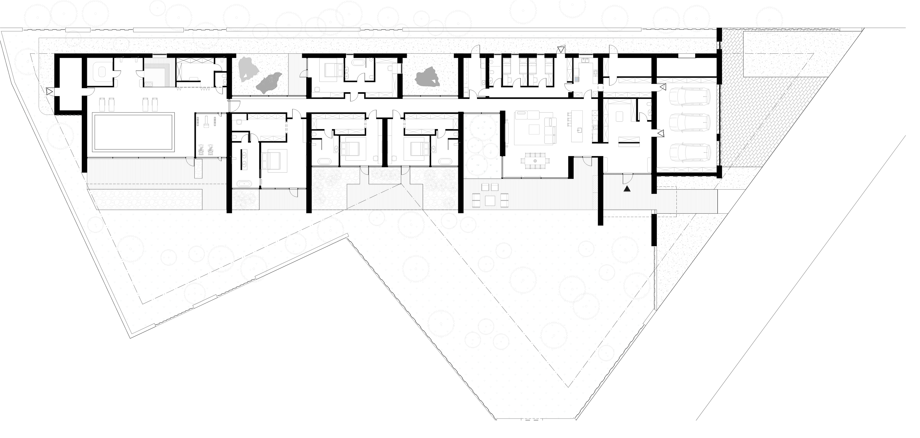 Petrovo-Dalneye Ground Floor Plan